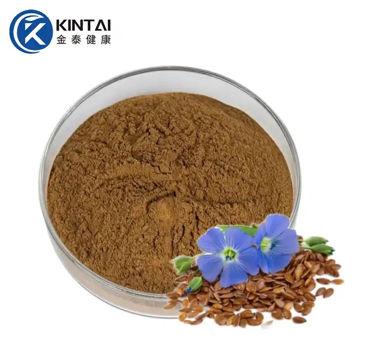 Lijnzaadextract Vlas Lignan Secoisolariciresinol Diglucoside (SDG) poeder