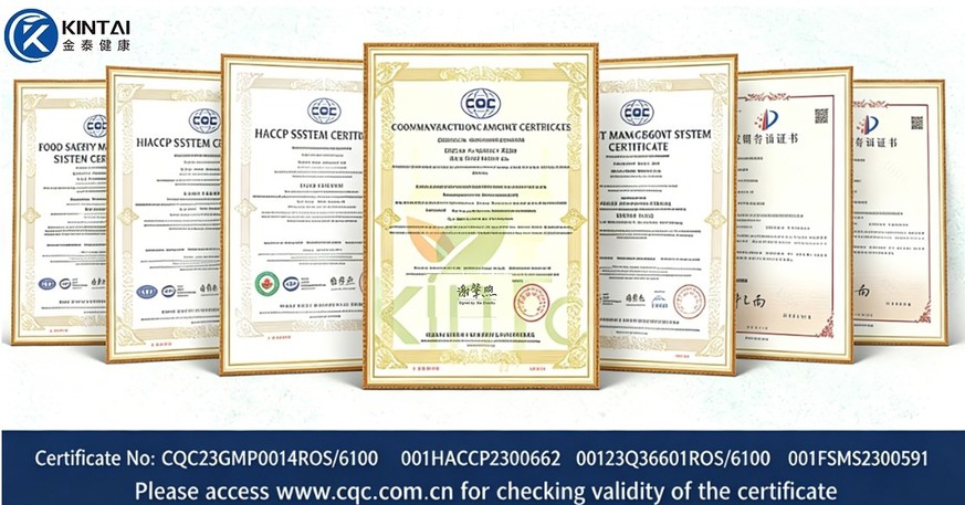 Our Certifications Our Certifications